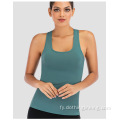 Open Back Running Sports shirts foar froulju